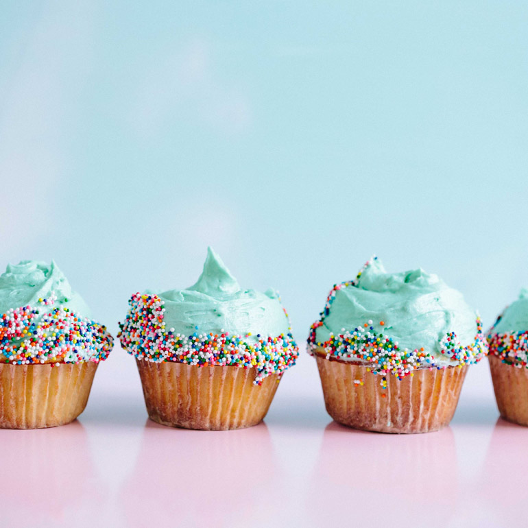 Wat is het verschil tussen cupcakes en muffins?
