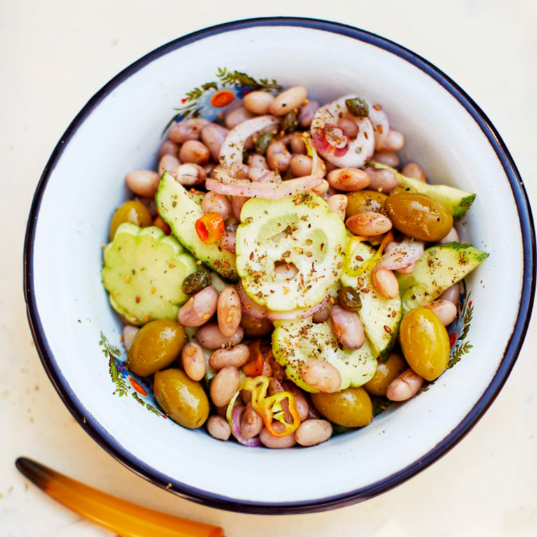 Borlottibonen salade