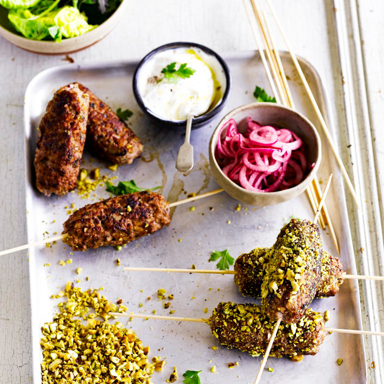 Lamsköfte met pistachenoten